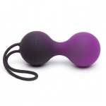 Kulki waginalne zmieniające kolor - Fifty Shades of Grey Inner Goddess Colourplay Silicone Jiggle Balls 90g  