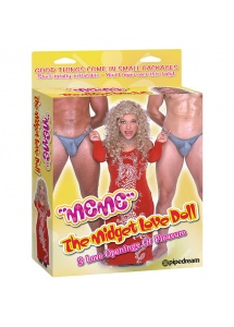 Lalka dmuchana karlica - Meme the Midget Love Doll  
