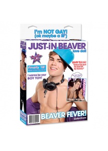 Lalka męska dmuchana - Just-In Beaver Love Doll  