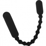 Łańcuszek kulek analnych - Rechargeable PowerBullet Booty Beads   Czarny