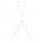 Łańcuszek ozdobny - Bijoux Indiscrets Magnifique 8 Body Chain Złoty