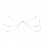 Łańcuszek ozdobny - Bijoux Indiscrets Magnifique 8 Body Chain Złoty