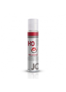 Lubrykant smakowy - System JO H2O Lubricant Red Licorice 30 ml Czerwona LUKRECJA