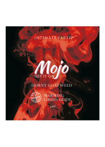 Lubrykant wodny rozgrzewający - Intimate Earth Mojo Horny Goat Weed Libido Warming Glide 3 ml SASZETKA