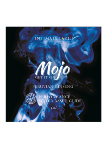 Lubrykant wodny z żeń-szeniem - Intimate Earth Mojo Peruvian Ginseng Waterbased Performance Glide 3 ml SASZETKA
