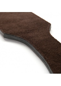 Luksusowa packa z grubej skóry - Coco de Mer Leather Paddle Brown  