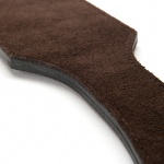 Luksusowa packa z grubej skóry - Coco de Mer Leather Paddle Brown  