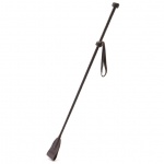 Luksusowa szpicruta ze skóry  - Coco de Mer Leather Riding Crop Brown  