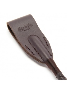Luksusowa szpicruta ze skóry  - Coco de Mer Leather Riding Crop Brown  
