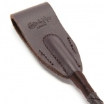 Luksusowa szpicruta ze skóry  - Coco de Mer Leather Riding Crop Brown  
