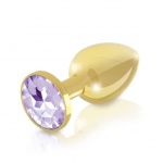 Luksusowe złote plugi analne - Rianne S Booty Plug Luxury Set 2x Gold 