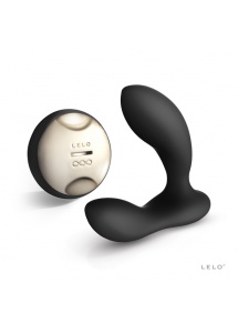 Luksusowy masażer prostaty - Lelo Hugo Prostate Massager  Czarny