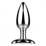Luksusowy metalowy korek analny - Nexus Cestos Aluminium Remote Control Vibrating Butt Plug  
