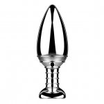 Luksusowy metalowy korek analny - Nexus Cestos Aluminium Remote Control Vibrating Butt Plug  