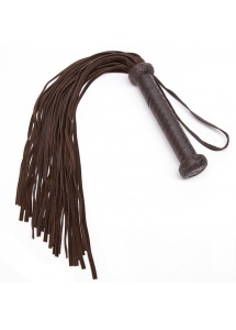 Luksusowy pejcz skórzany - Coco de Mer Leather Flogger Brown  