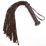 Luksusowy pejcz skórzany - Coco de Mer Leather Flogger Brown  