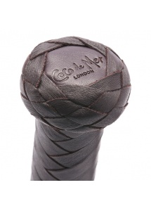 Luksusowy pejcz skórzany - Coco de Mer Leather Flogger Brown  
