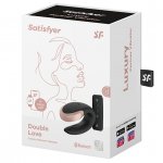Luksusowy wibrator dla par - Satisfyer Double Love   Czarny