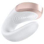 Luksusowy wibrator dla par - Satisfyer Double Love   Biały
