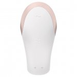 Luksusowy wibrator dla par - Satisfyer Double Love   Biały