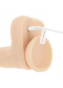 Luksusowy wibrator z rotacją, wibracją i posuwem - Naked Addiction Rotating & Thrusting & Vibrating Dong with Remot 7.5 Inch  