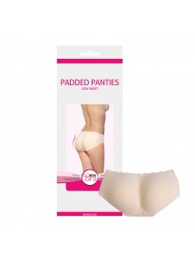 Majtki powiększające pośladki, niski stan - Bye Bra Padded Panties Low Waist S