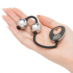 Małe kulki waginalne - Fifty Shades of Grey Inner Goddess Mini Silver Pleasure Balls 85g  
