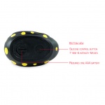 Malowniczy stymulator łechtaczki -  Rub My Duckie 2.0 Happiness  Czarny