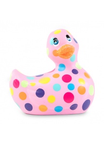 Malowniczy stymulator łechtaczki -  Rub My Duckie 2.0 Happiness  Różowy