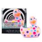 Malowniczy stymulator łechtaczki -  Rub My Duckie 2.0 Happiness  Różowy