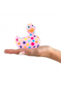 Malowniczy stymulator łechtaczki -  Rub My Duckie 2.0 Happiness  Różowy