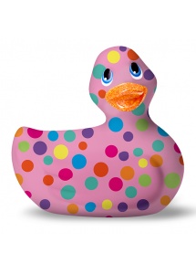 Malowniczy stymulator łechtaczki -  Rub My Duckie 2.0 Happiness  Różowy