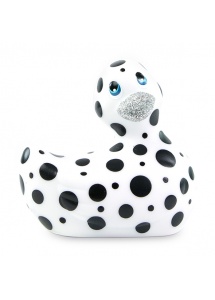 Malowniczy stymulator łechtaczki -  Rub My Duckie 2.0 Happiness  Biały