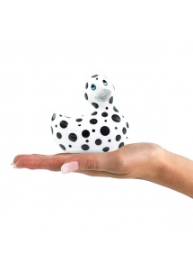 Malowniczy stymulator łechtaczki -  Rub My Duckie 2.0 Happiness  Biały