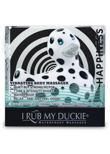 Malowniczy stymulator łechtaczki -  Rub My Duckie 2.0 Happiness  Biały