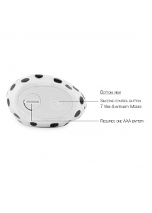 Malowniczy stymulator łechtaczki -  Rub My Duckie 2.0 Happiness  Biały