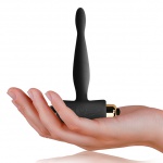 Mały korek analny - Rocks-Off Petite Sensations Teazer   Czarny