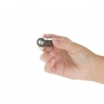 Mały masażer wibrator - PowerBullet First Class Mini Bulllet with Crystal 9 Function Szary