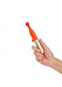 Masażer  do łechtaczki - Love Not War Meile Pomarańczowy