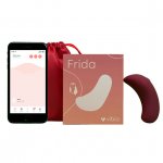 Masażer do majteczek i dłoni - Vibio Frida Lay-On Vibrator Czerwony