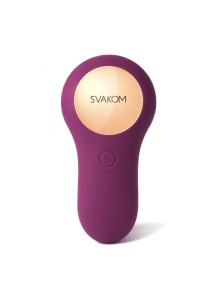 Masażer do punktu G i analny - Svakom Vicky Powerful Plug Vibrator  Fioletowy