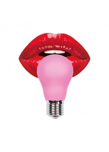 Masażer  jak żarówka - Fun Toys Gbulb Vibrator Pink  