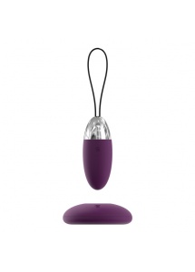 Masażer i jajeczko z pilotem - Svakom Luna Selene Vibrating Bullet Fioletowy