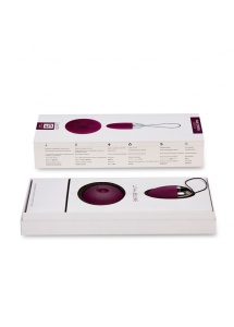 Masażer i jajeczko z pilotem - Svakom Luna Selene Vibrating Bullet Fioletowy