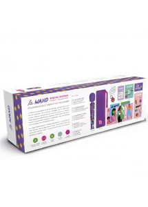 Masażer intymny magiczna różdżka - Le Wand Feel My Power Jade Purple Brown Edition  