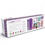 Masażer intymny magiczna różdżka - Le Wand Feel My Power Jade Purple Brown Edition  