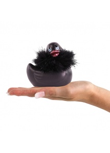 Masażer kaczuszka elegantka - I Rub My Duckie 2.0 Paris  Czarny