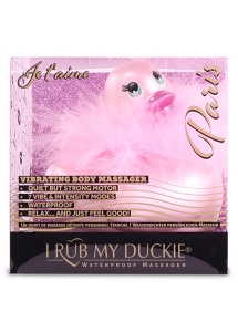 Masażer kaczuszka elegantka - I Rub My Duckie 2.0 Paris  Różowy