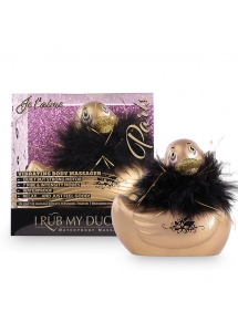 Masażer kaczuszka elegantka - I Rub My Duckie 2.0 Paris  Złoty