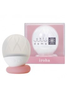 Masażer kąpielowy i lampka 2w1 - Iroha by Tenga Ukidama Bath Light & Massager Hana
